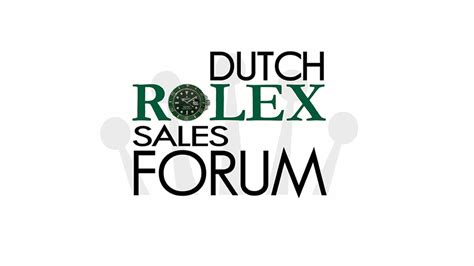 dutch rolex forum|Meer.